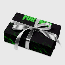 Бумага для упаковки Fortnite краски зелёные, цвет: 3D-принт — фото 2
