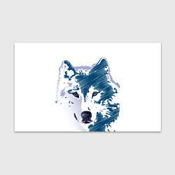 Бумага для упаковки Волк темно-синий, цвет: 3D-принт