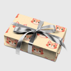Бумага для упаковки Рыжие котята, цвет: 3D-принт — фото 2