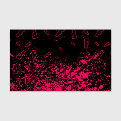 Бумага для упаковки Fortnite розовый стиль геймер, цвет: 3D-принт