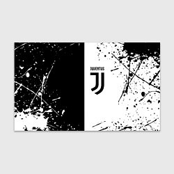 Бумага для упаковки Juventus краски текстура спорт, цвет: 3D-принт