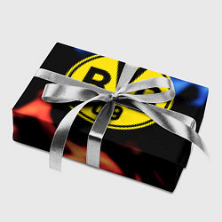 Бумага для упаковки Borussia fire storm steel, цвет: 3D-принт — фото 2