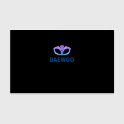 Бумага для упаковки Daewoo logo neon, цвет: 3D-принт