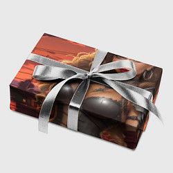 Бумага для упаковки Сексуальная пышная девушка в роскошных рыцарских д, цвет: 3D-принт — фото 2