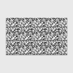 Бумага для упаковки Монстры и звёзды, цвет: 3D-принт