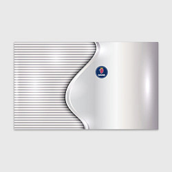 Бумага для упаковки Saab metal texture, цвет: 3D-принт