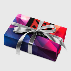 Бумага для упаковки DOTA geometry neon, цвет: 3D-принт — фото 2