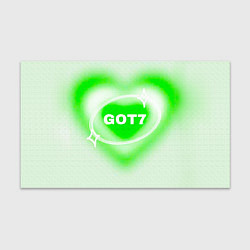 Бумага для упаковки Got7 сердце, цвет: 3D-принт