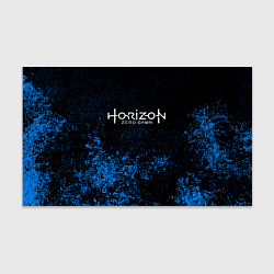 Бумага для упаковки Horizon: Zero Dawn синие брызги красок, цвет: 3D-принт