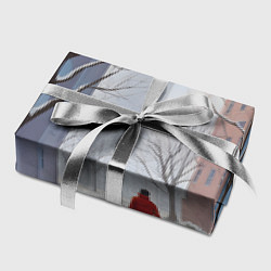 Бумага для упаковки Прогулка зима, цвет: 3D-принт — фото 2