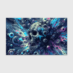 Бумага для упаковки Vanguard compozition with skull - ai art fantasy, цвет: 3D-принт