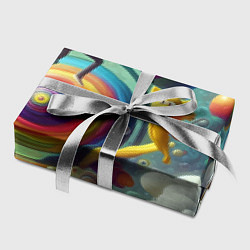 Бумага для упаковки Рик Санчес - граффити, цвет: 3D-принт — фото 2