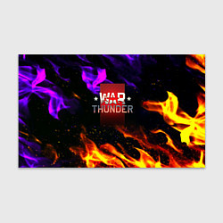 Бумага для упаковки Warthunder neon flame, цвет: 3D-принт