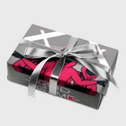 Бумага для упаковки Персонажи из Игра в кальмара, цвет: 3D-принт — фото 2