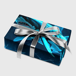 Бумага для упаковки Акула в электрическом кольце, цвет: 3D-принт — фото 2