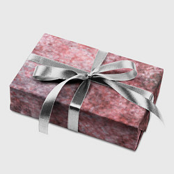 Бумага для упаковки Абстракция - gray-crimson dirtiness, цвет: 3D-принт — фото 2