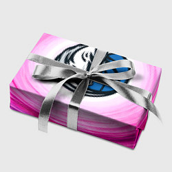 Бумага для упаковки Даллас Маверикс в розовом водовороте, цвет: 3D-принт — фото 2