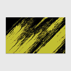 Бумага для упаковки The color is black and yellow, цвет: 3D-принт