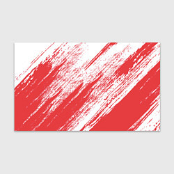 Бумага для упаковки The color is white and red, цвет: 3D-принт