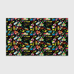 Бумага для упаковки Путешествие в Санкт-Петербург, цвет: 3D-принт