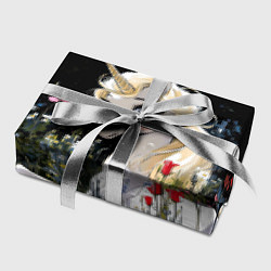 Бумага для упаковки Единорожка с золотыми копытами, цвет: 3D-принт — фото 2