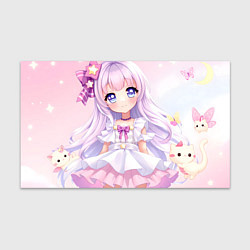 Бумага для упаковки Аниме в светлых оттенках, цвет: 3D-принт