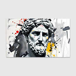 Бумага для упаковки Античный портрет и краска, цвет: 3D-принт