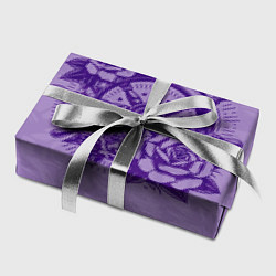 Бумага для упаковки Штурвал в розах, цвет: 3D-принт — фото 2