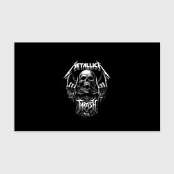 Бумага для упаковки Thrash metal - Metallica group, цвет: 3D-принт