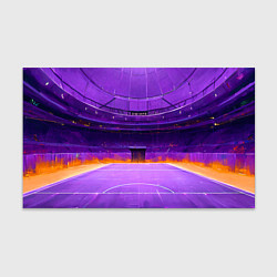 Бумага для упаковки Фиолетовый стадион, цвет: 3D-принт