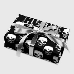 Бумага для упаковки AC DC rock skull, цвет: 3D-принт — фото 2