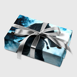 Бумага для упаковки Айкидоист в дыму, цвет: 3D-принт — фото 2