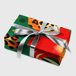 Бумага для упаковки Анималистичный африканский паттерн, цвет: 3D-принт — фото 2