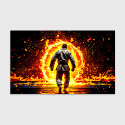 Бумага для упаковки Джиу-джитсу в огне, цвет: 3D-принт