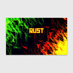 Бумага для упаковки RUST огненная текстура, цвет: 3D-принт