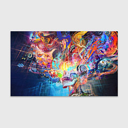 Бумага для упаковки Современный сюреализм, цвет: 3D-принт