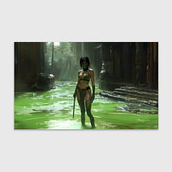 Бумага для упаковки Джейд в кислоте мортал комбат