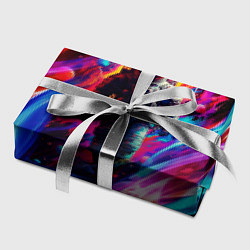 Бумага для упаковки Космос пламенный, цвет: 3D-принт — фото 2