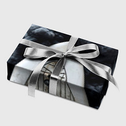 Бумага для упаковки Сапборд в черном дыму, цвет: 3D-принт — фото 2