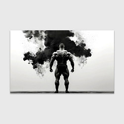 Бумага для упаковки Бодибилдер и черный дым, цвет: 3D-принт