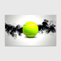 Бумага для упаковки Теннисный мяч и черный дым, цвет: 3D-принт