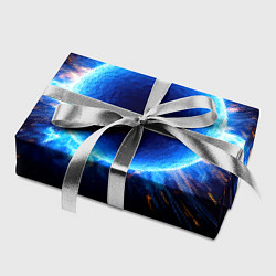 Бумага для упаковки Ядро для талкания в синем пламени, цвет: 3D-принт — фото 2