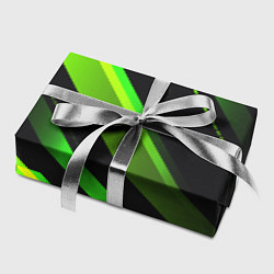 Бумага для упаковки Color black green, цвет: 3D-принт — фото 2