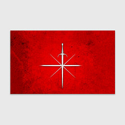 Бумага для упаковки Сабля на красном, цвет: 3D-принт