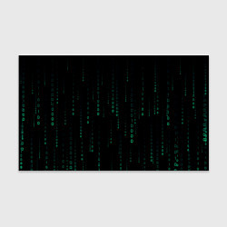 Бумага для упаковки Color black turquoise, цвет: 3D-принт