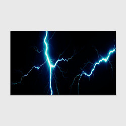 Бумага для упаковки Lightning light blue, цвет: 3D-принт
