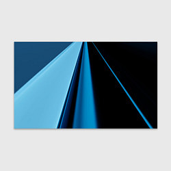 Бумага для упаковки Black blue, цвет: 3D-принт