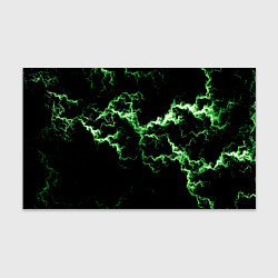 Бумага для упаковки Lightning green glow, цвет: 3D-принт