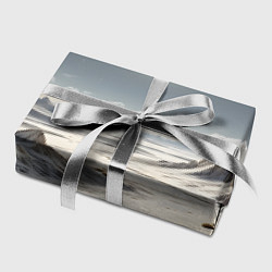 Бумага для упаковки Луна и горы, цвет: 3D-принт — фото 2