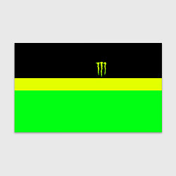 Бумага для упаковки Monster energy полосы